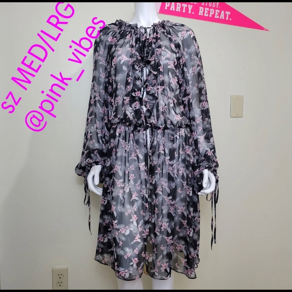 Victoria's Secret duster/swimsuit cover up